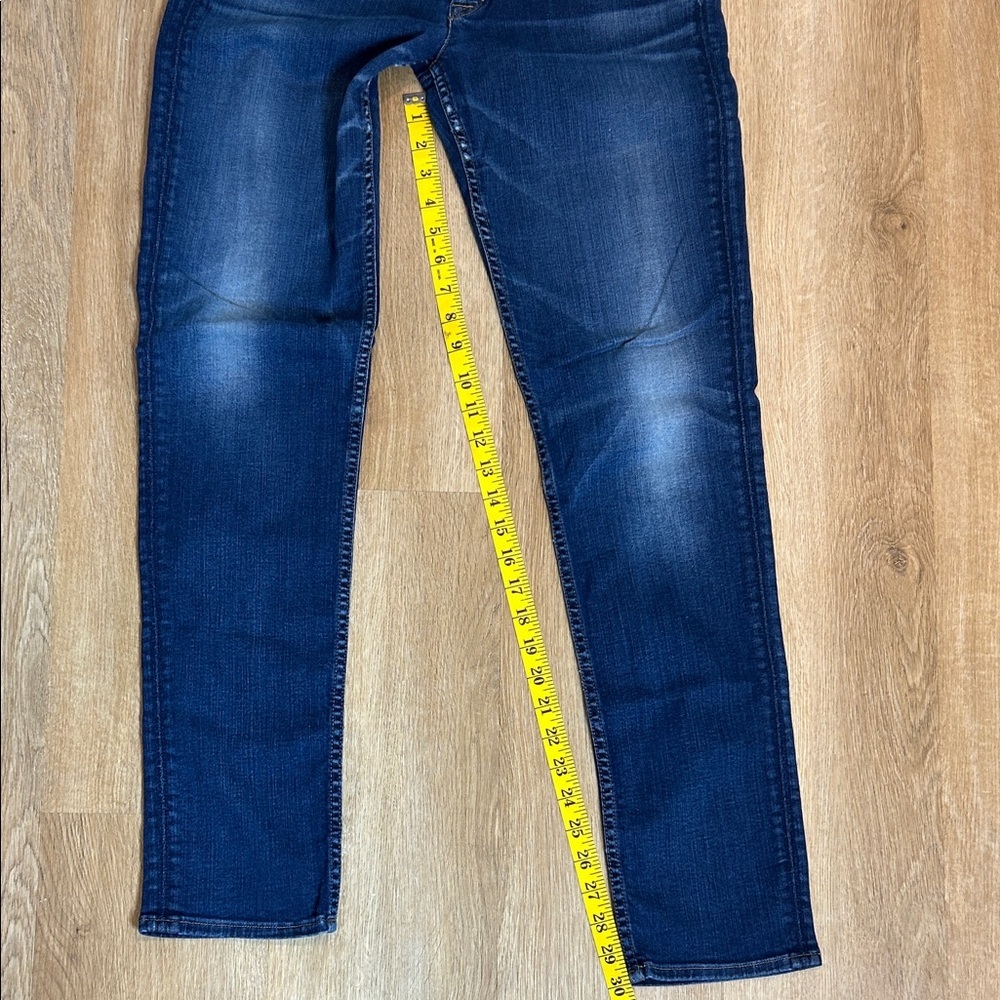 Hudson Jeans Dark Blue Skinny Jeans for Women Size 10 - Picture 5 of 10